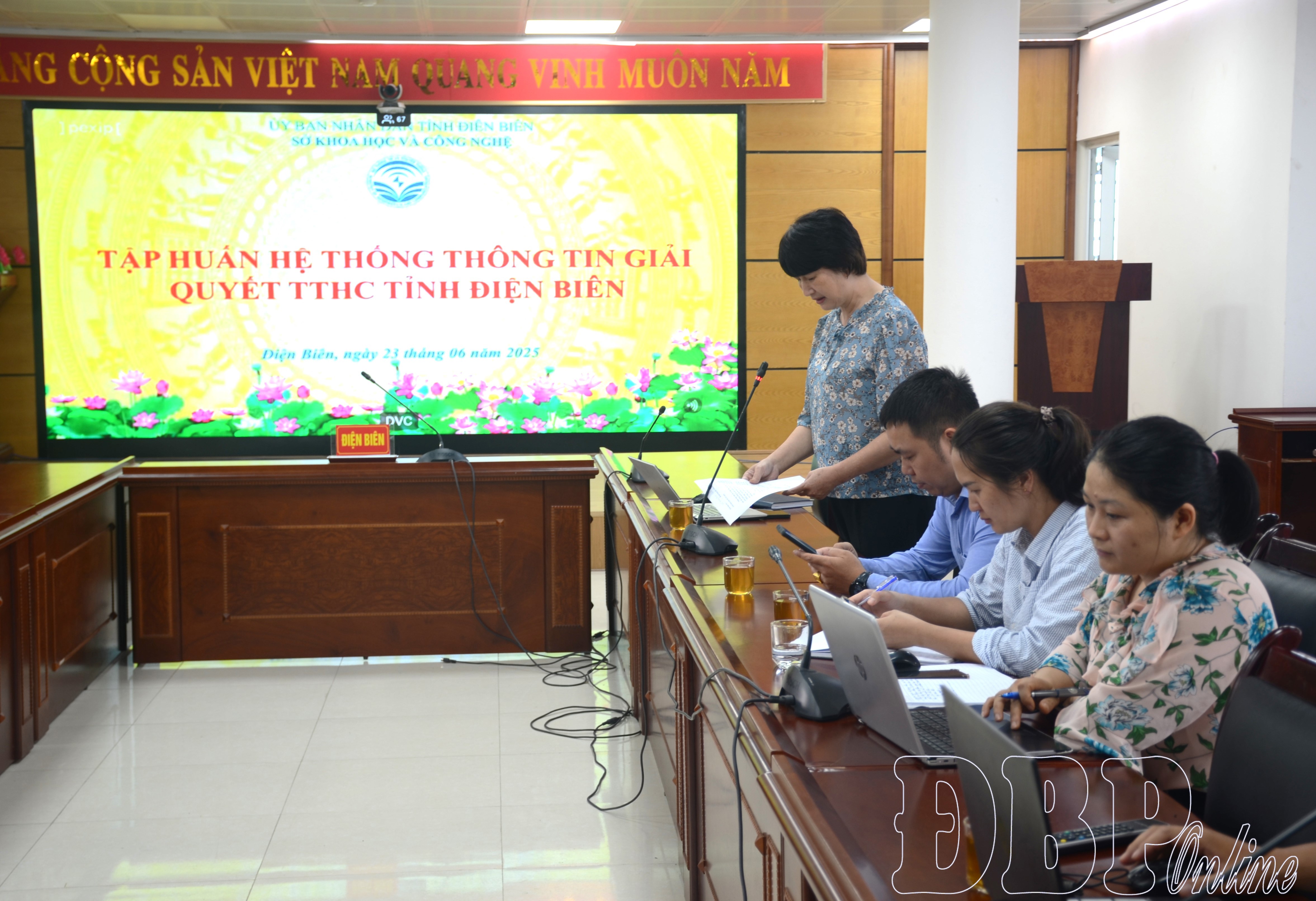 Tập huấn nghiệp vụ tiếp nhận và trả kết quả giải quyết TTHC