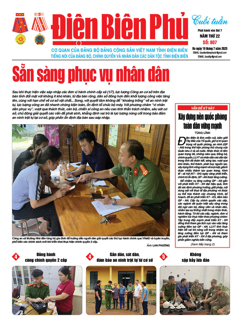 B&aacute;o cuối tuần Số b&aacute;o thứ bảy,ng&agrave;y 19 th&aacute;ng 7 năm 2025