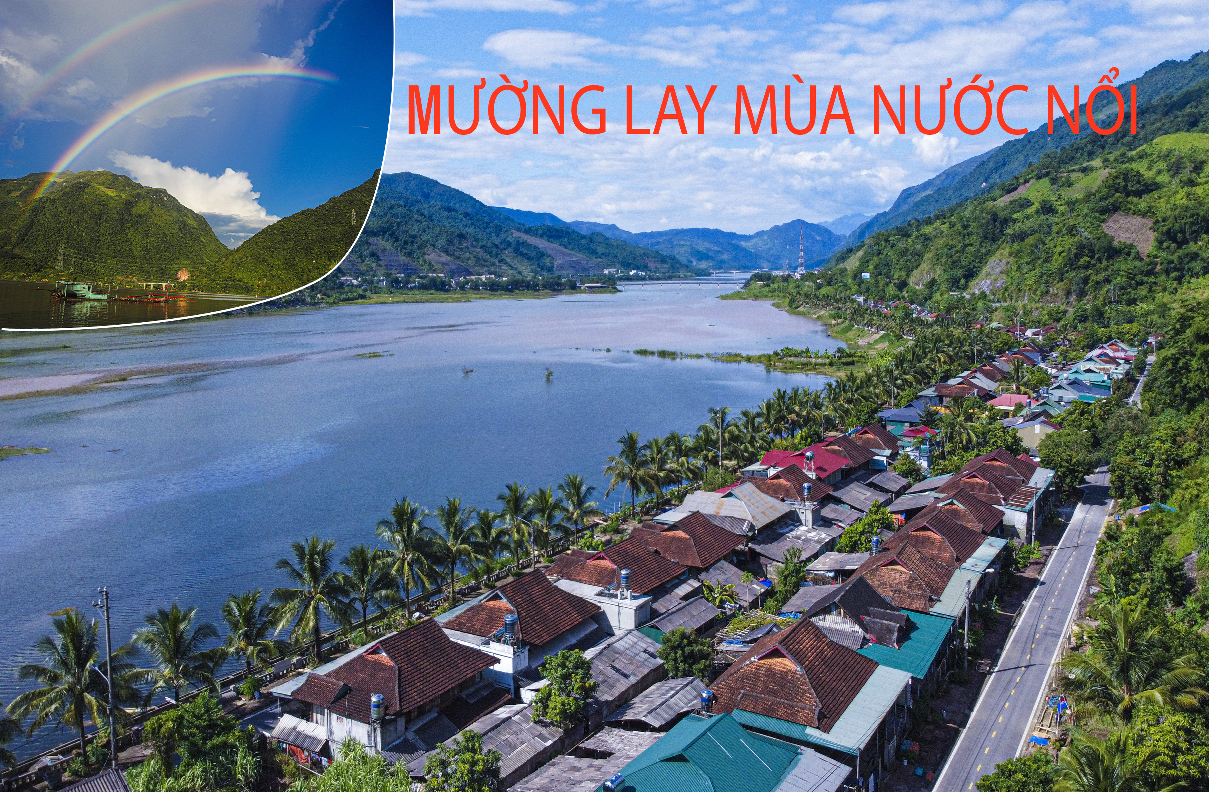 Mường Lay m&ugrave;a nước nổi
