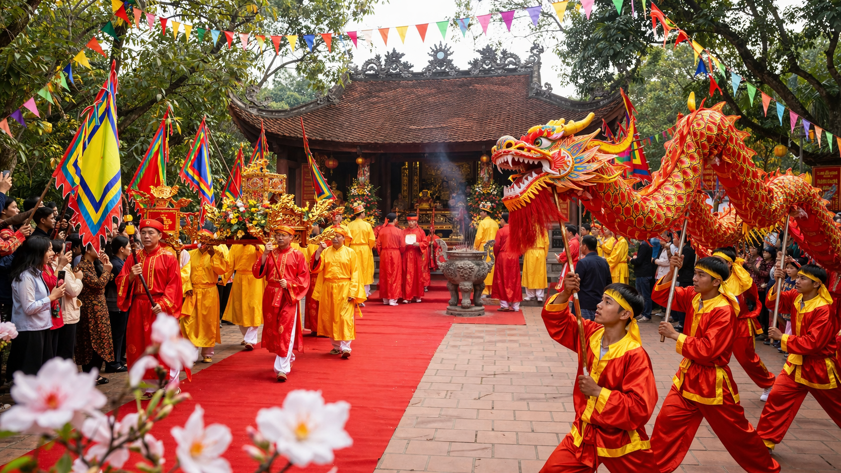 (Infographic) Lễ hội Đền Ho&agrave;ng C&ocirc;ng Chất 2026: Sắc m&agrave;u văn h&oacute;a Th&agrave;nh Bản Phủ