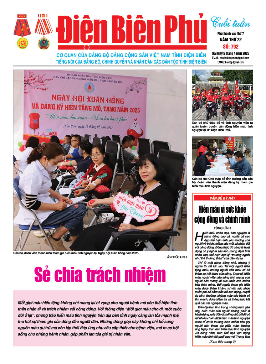 B&aacute;o thời sự Số b&aacute;o thứ bảy,ng&agrave;y 05 th&aacute;ng 4 năm 2025