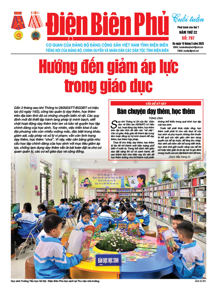 B&aacute;o cuối tuần Số b&aacute;o thứ bảy,ng&agrave;y 10 th&aacute;ng 5 năm 2025