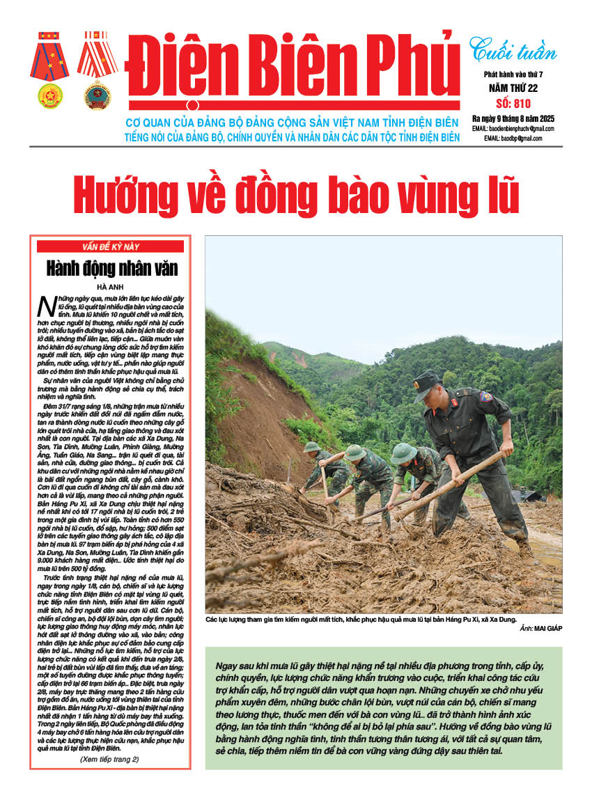 B&aacute;o cuối tuần Số b&aacute;o thứ bảy,ng&agrave;y 09 th&aacute;ng 8 năm 2025