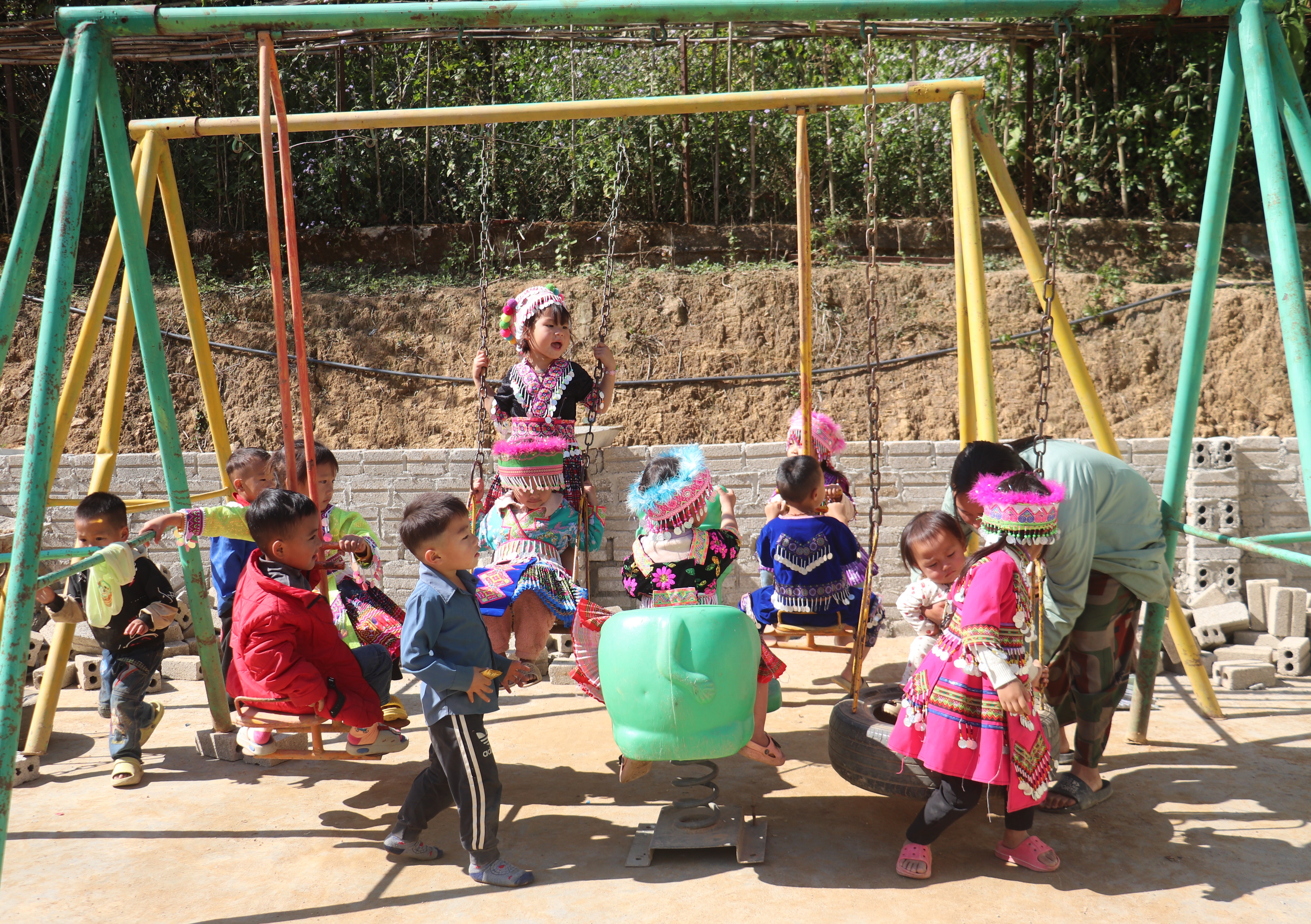 Kh&aacute;nh th&agrave;nh điểm Trường Mầm non P&uacute;ng Bửa