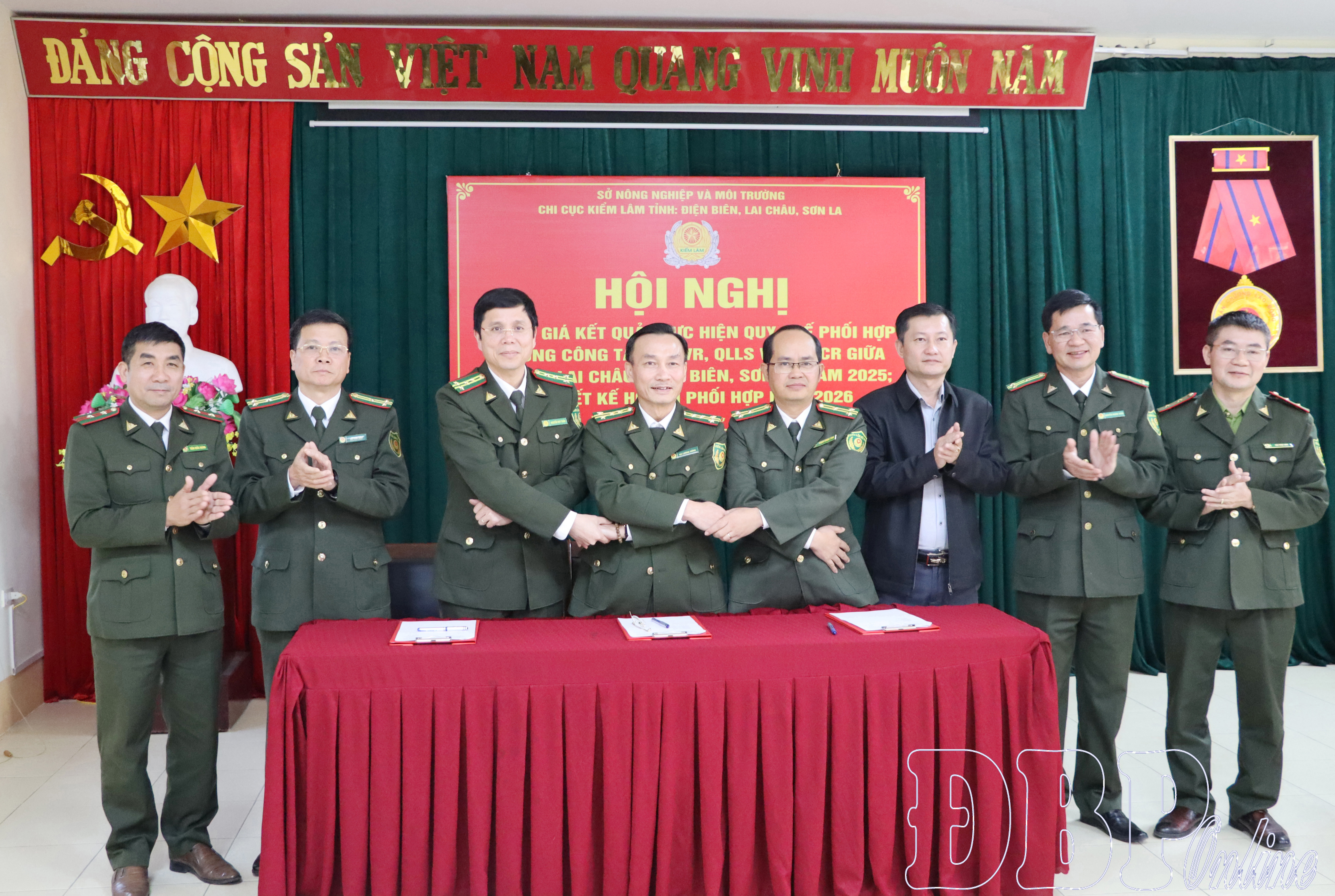 Tăng cường phối hợp quản l&yacute;, bảo vệ rừng v&ugrave;ng gi&aacute;p ranh 3 tỉnh: Điện Bi&ecirc;n, Sơn La v&agrave; Lai Ch&acirc;u