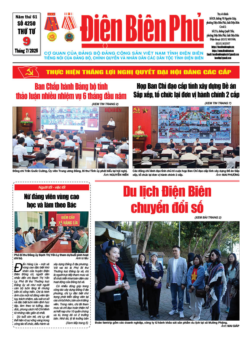 B&aacute;o thời sự Số b&aacute;o thứ tư,ng&agrave;y 09 th&aacute;ng 7 năm 2025