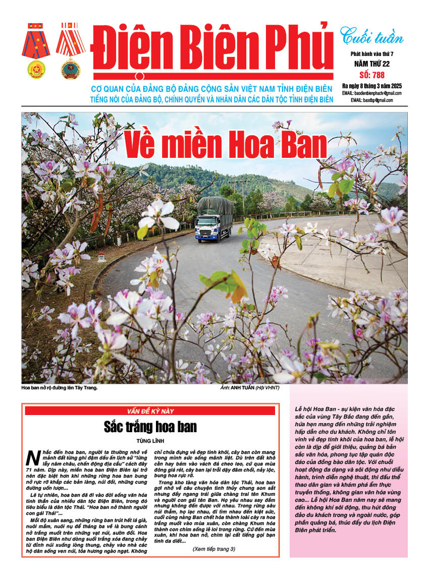 B&aacute;o cuối tuần Số b&aacute;o thứ bảy,ng&agrave;y 08 th&aacute;ng 3 năm 2025