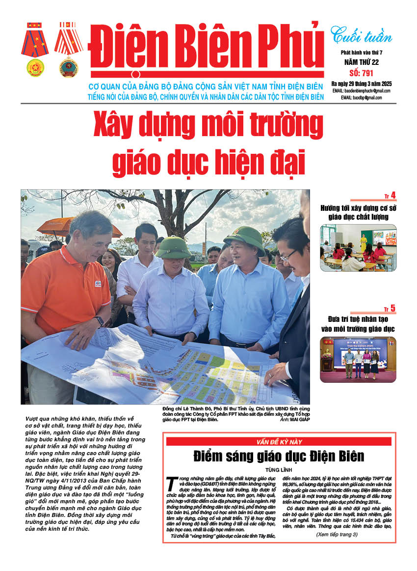 B&aacute;o cuối tuần Số b&aacute;o thứ bảy,ng&agrave;y 29 th&aacute;ng 3 năm 2025