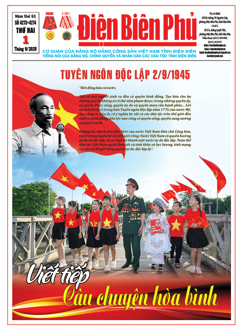 B&aacute;o thời sự Số b&aacute;o thứ hai,ng&agrave;y 01 th&aacute;ng 9 năm 2025