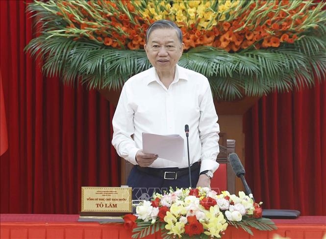 Tổng B&iacute; thư, Chủ tịch nước T&ocirc; L&acirc;m: Phải l&agrave;m r&otilde; hơn m&ocirc; h&igrave;nh ph&aacute;t triển của Việt Nam