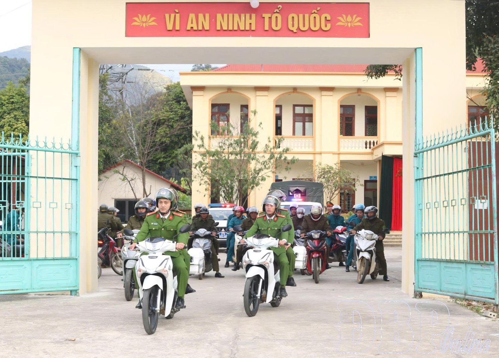 C&ocirc;ng an N&agrave; Tấu quyết t&acirc;m đấu tranh, ngăn chặn, đẩy l&ugrave;i c&aacute;c loại tội phạm
